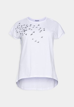 Print T-shirt - white