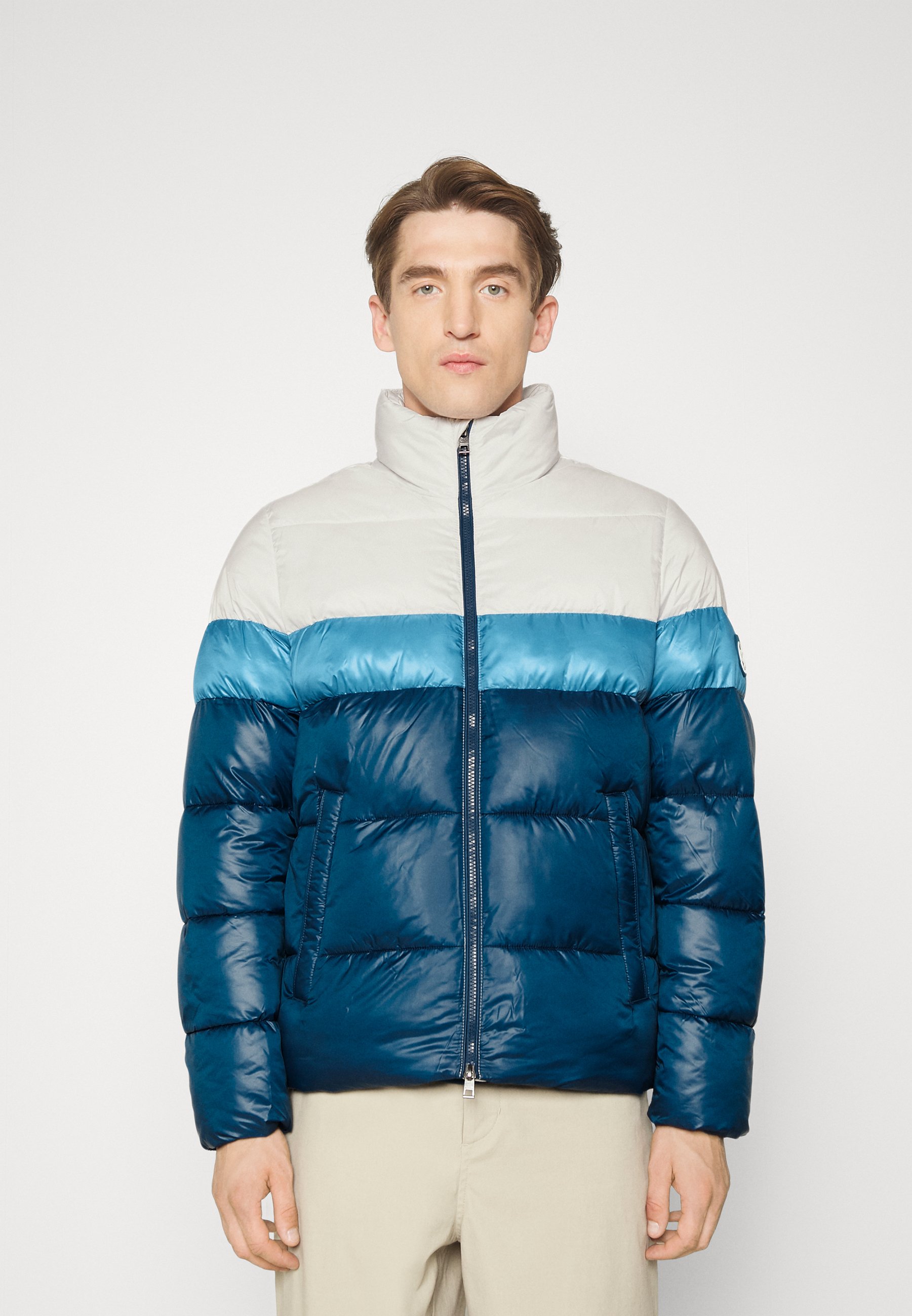 Michael Kors HOODED JACKET - Down jacket - river blue/blue 