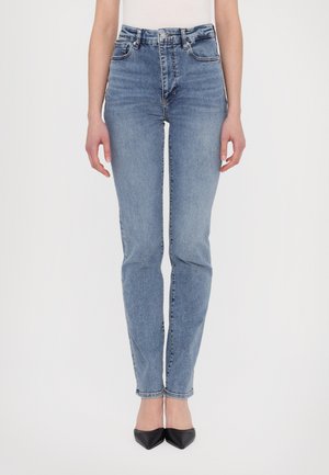 THE PENCIL - Straight leg -farkut - blue