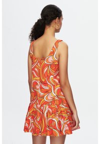 adL SLEEVELESS - Cocktailjurk - printed coral