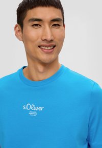 s.Oliver  MIT LOGO turkusowy