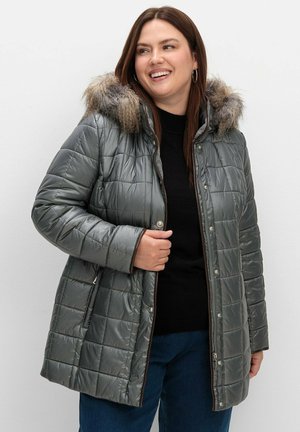 Sheego, Winter coat - grau