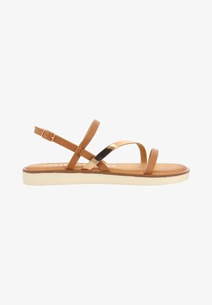 CARBIS - Sandals - cuero