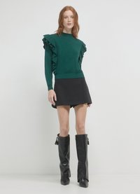 Calliope CON ROUCHES  - Strickpullover - verde