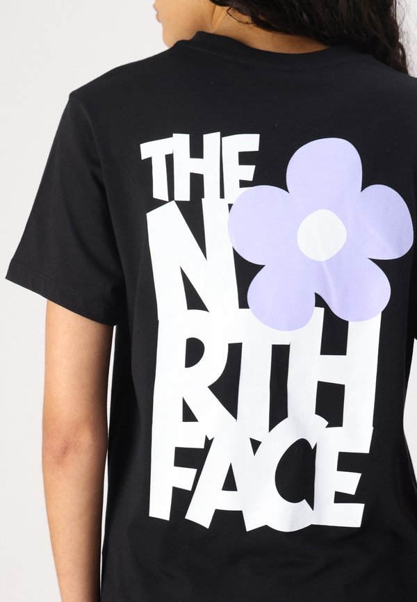 WOMENS TEE RELAXED FLOWER LOGO - Print T-shirt4