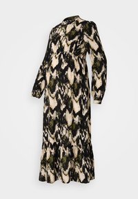 OLMJESSIE MIDI DRESS  - Vestido camisero - loden green