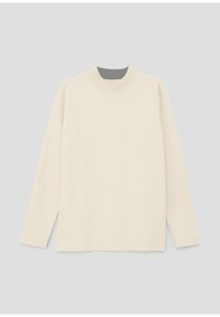s.Oliver MIT BLENDE - Longsleeve - beige