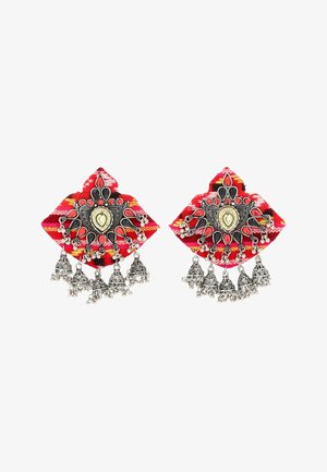 IZIA Oorbellen - rot mehrfarbig