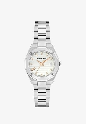 FERRAGAMO, FERRAGAMO EDGE - Hodinky - silver tone