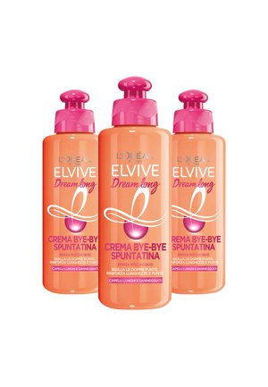 TRATTAMENTO ELVIVE DREAM LONG, CREMA CAPELLI SENZA RISCIACQUO BYE-BYE SPUNTATINA PER CAPELLI LUNGHI DANNEGGIATI, 200 ML - 3 PACK - Trattamenti capelli