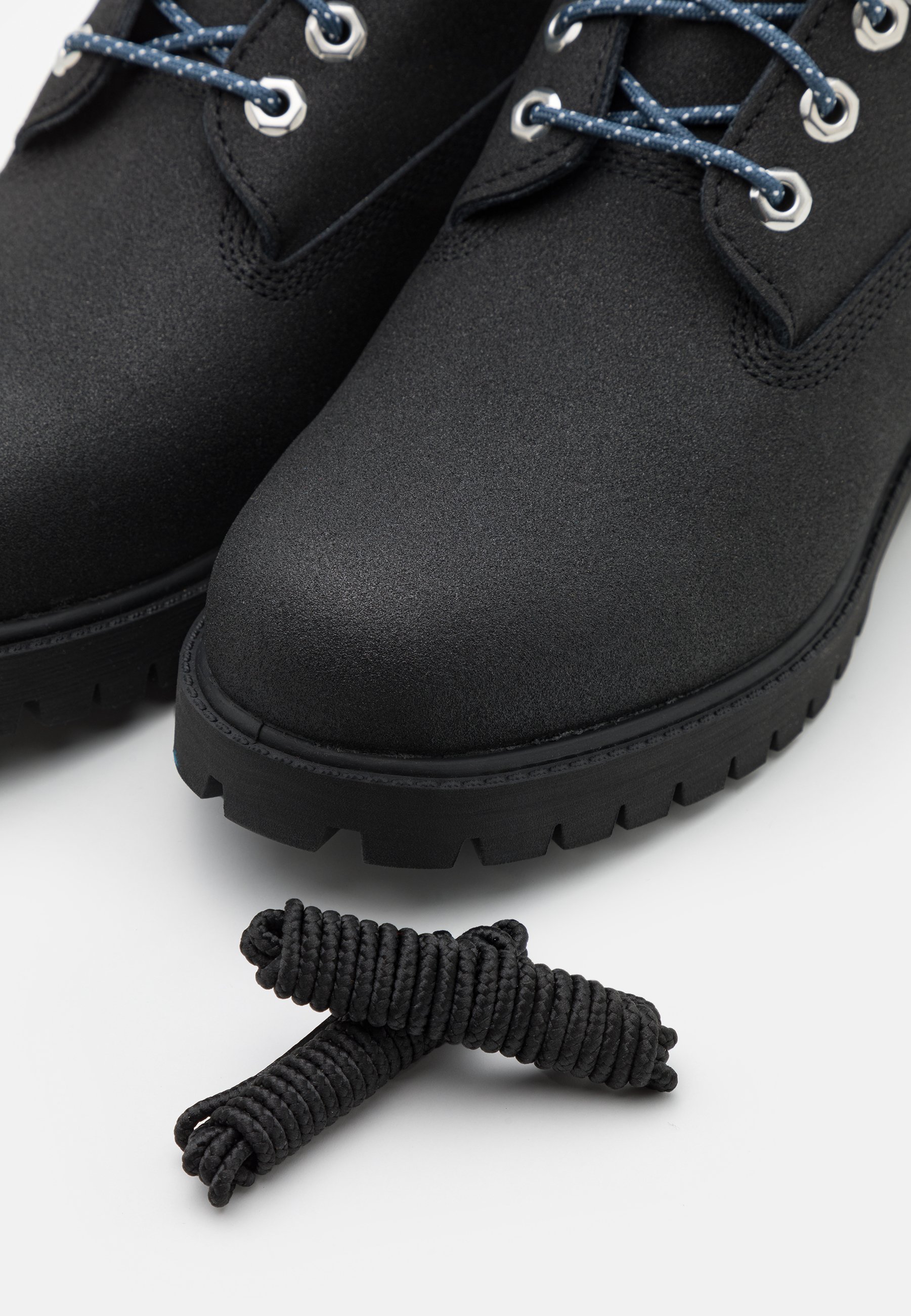 timberland black orange