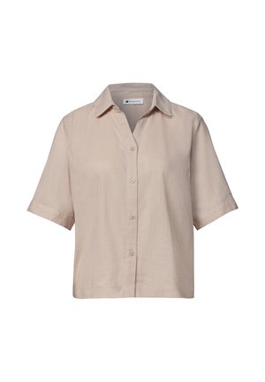Street One, KURZARM HEMDBLUSE IN UNIFARBE - Chemisier - clay sand