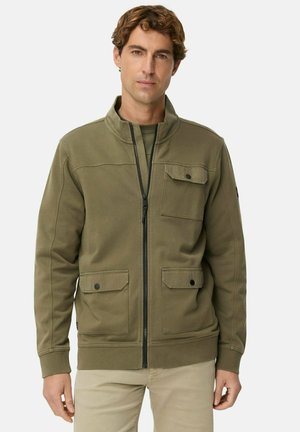 Sweatjacke - deep olive