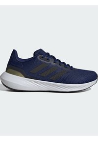 adidas Performance FALCON 3.0 - Scarpe da corsa su strada - dark blue   core black   gold metallic