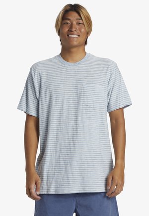 Quiksilver KENTIN  POCKET  - Camiseta básica - blue shadow kentin ss
