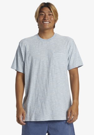 KENTIN  POCKET  - T-shirts basic - blue shadow kentin ss