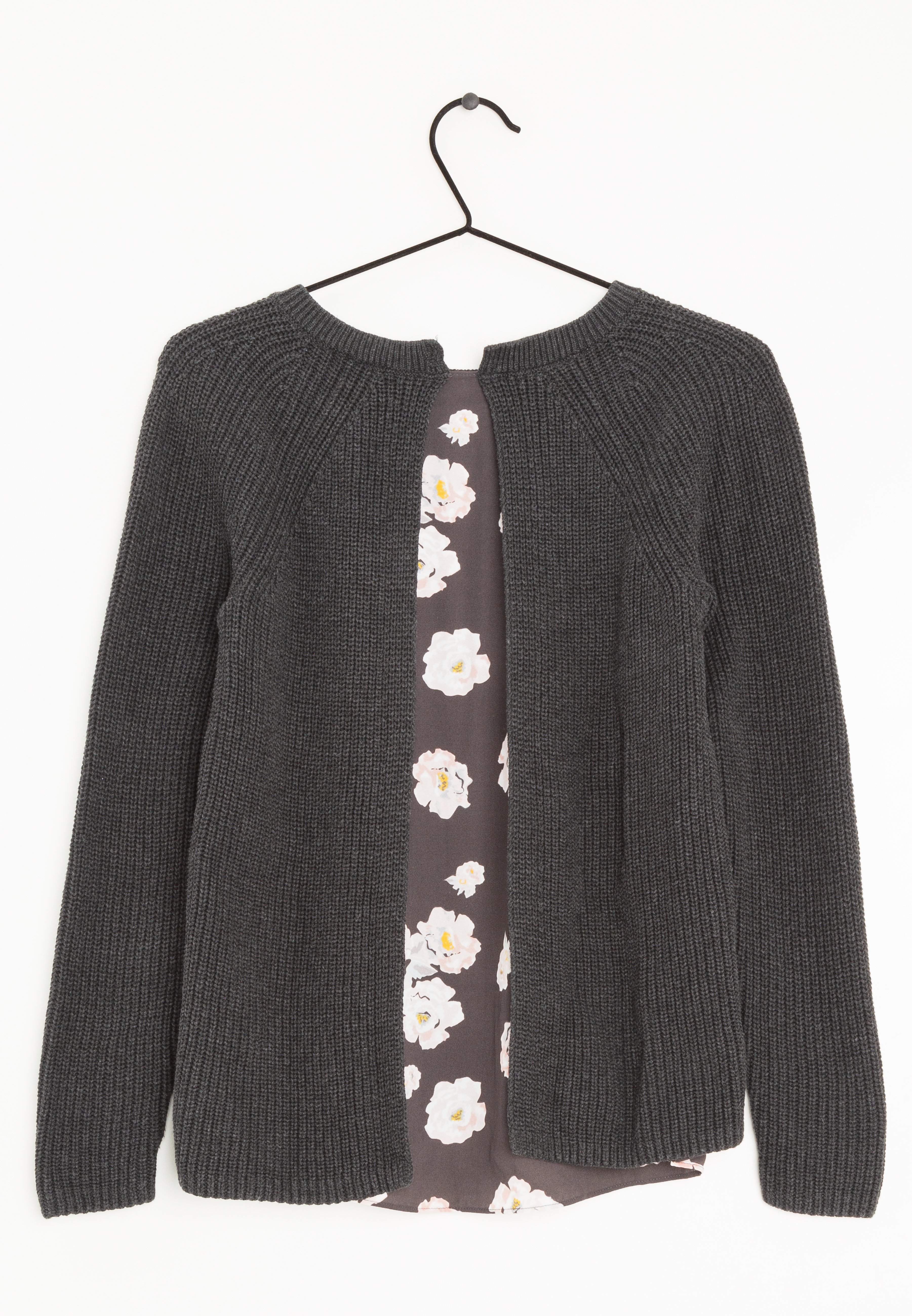 loft grey cardigan