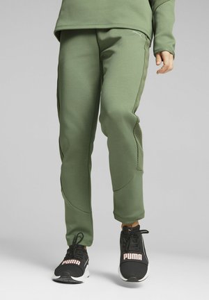 EVOSTRIPE MIT HOHEM BUND - Pantalon de survêtement - eucalyptus