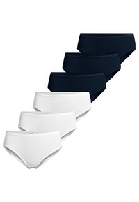 Non sélectionné, weiß/blau