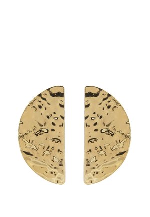 ITACA HAMMERED FINISH CRESCENT - Ohrringe - yellow