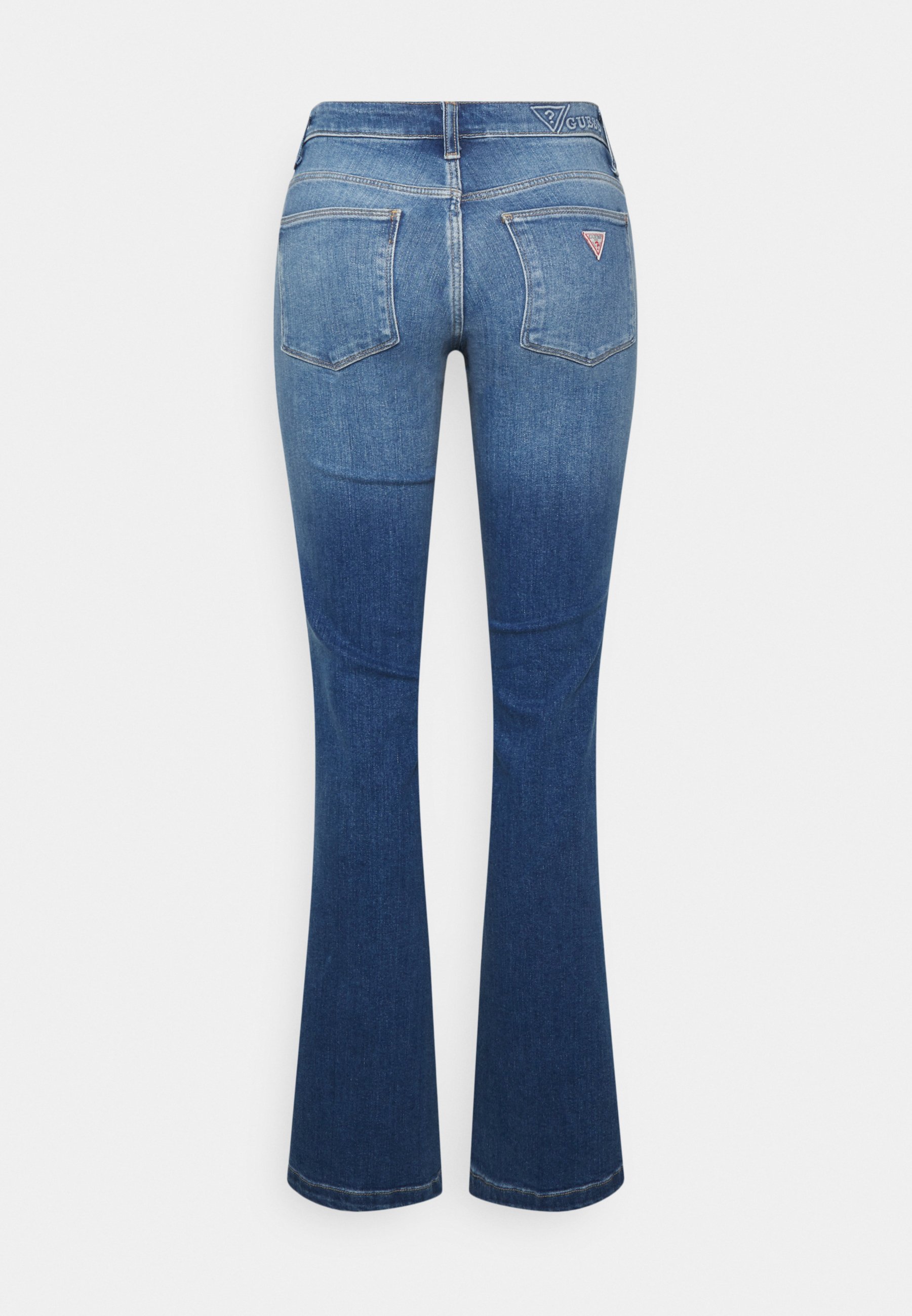 Guess SEXY BOOT - Vaqueros bootcut - alpha/blue denim - Zalando.es