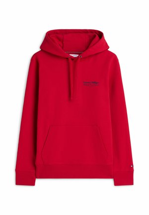 Tommy Hilfiger, NAUTICAL BACK GRAPHIC HOODY - NAUTICAL HERITAGE - Felpa con cappuccio - medium red