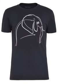 Pier One - Print T-shirt - black Thumbnail Image 1
