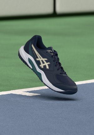 ASICS GEL DEDICATE 9 - Chaussures de tennis toutes surfaces - midnight/oatmeal