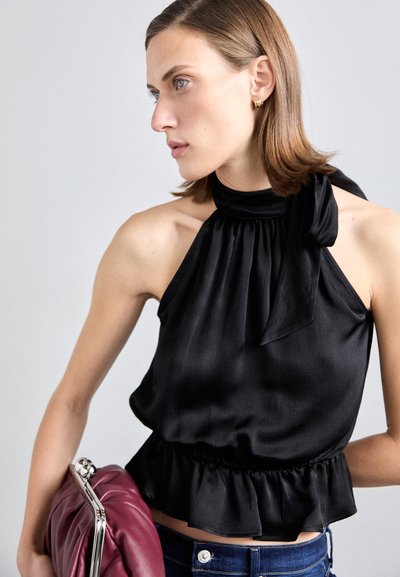 DESIGNERS REMIX LUCILLE BOW - Top - black