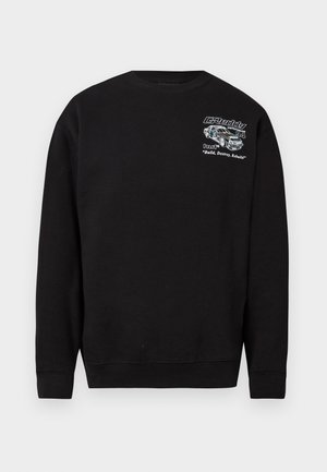 GREDDY RETRO MOD CREW - Melegítőfelső - black