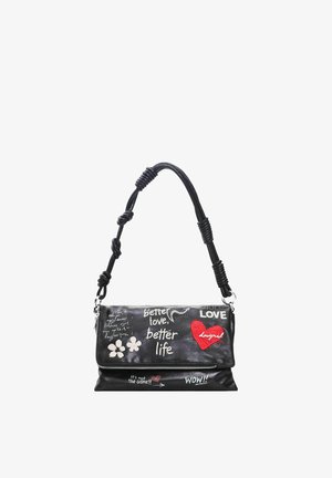 Desigual, MEDIUM QUILTED BAG - Handtasche - black