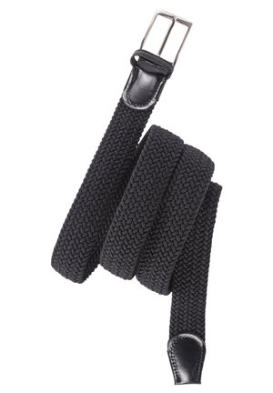 Lindenmann Flechtgürtel - black