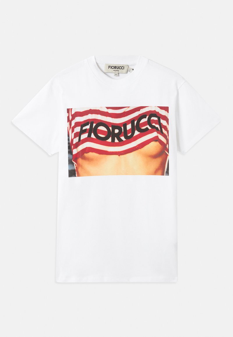Fiorucci TORSO UNISEX - Print T-shirt - white - Zalando.ie