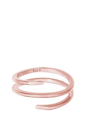 TWISTED ELEGANT - Prsteň - rose gold-coloured