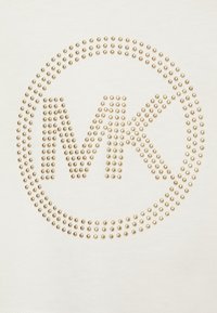 Michael Kors Kids SHORT SLEEVES TEE - Triko s potiskem - off white