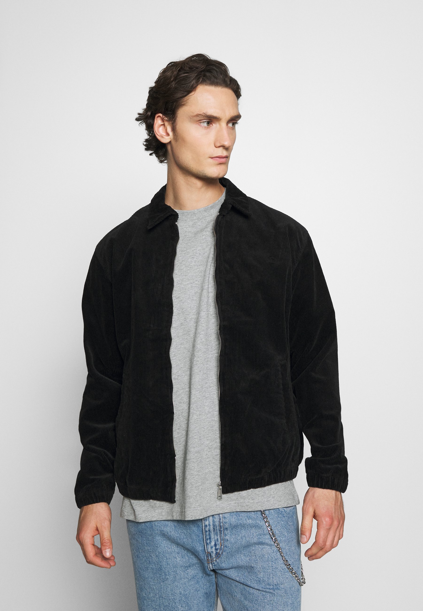 Noir réfléchissant Medium Madison Sportive Hi-Viz hommes Veste Imperméable
