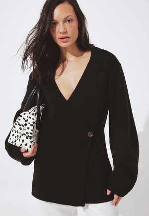 WRAP  - Kardigán - black