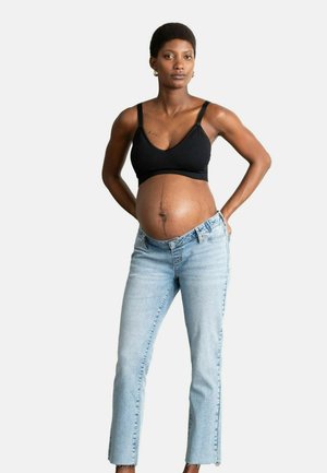 PREMIUM UNDERBUMP MATERNITY - Jeans Slim Fit - blue