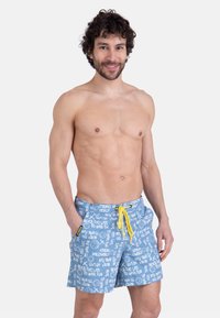Sélectionné, bleu jean