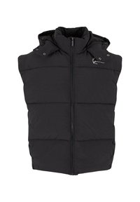 SMALL SIGNATURE PUFFER - Vestă - black