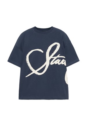 PULL&BEAR, - T-shirt z nadrukiem