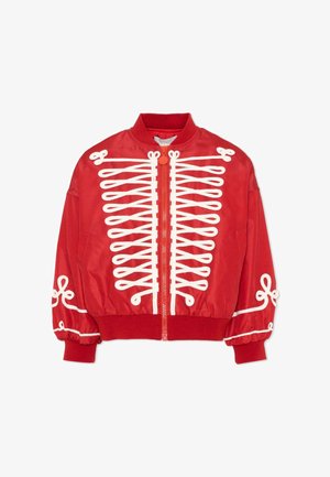 Stella McCartney Kids, GIUBBOTTO BOMBER - Blouson Bomber - red