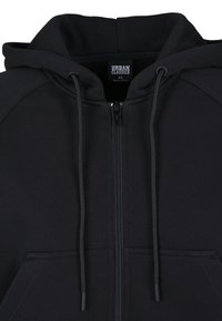 Urban Classics Felpa con zip - black