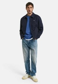 GANT SHIELD C NECK - Felpa - rich blue