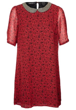 Robe fourreau - red