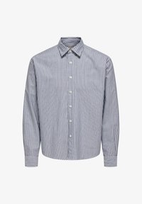 Kijelölve, peacoat stripes:bright white