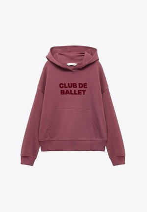 KID - Pulover s kapuco - bordeaux