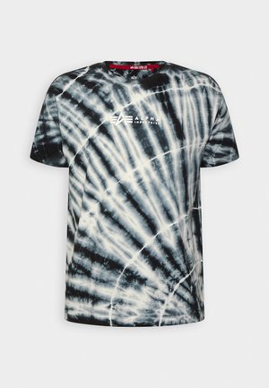 Alpha Industries TIE DYE - T-shirt print - black