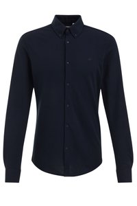 THE KNITTED TALL FIT - Overhemd - Dark blue