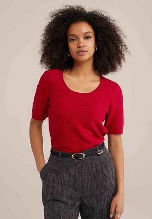 WE Fashion Pulover - red